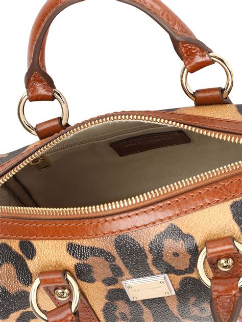 leopard print satchel bag